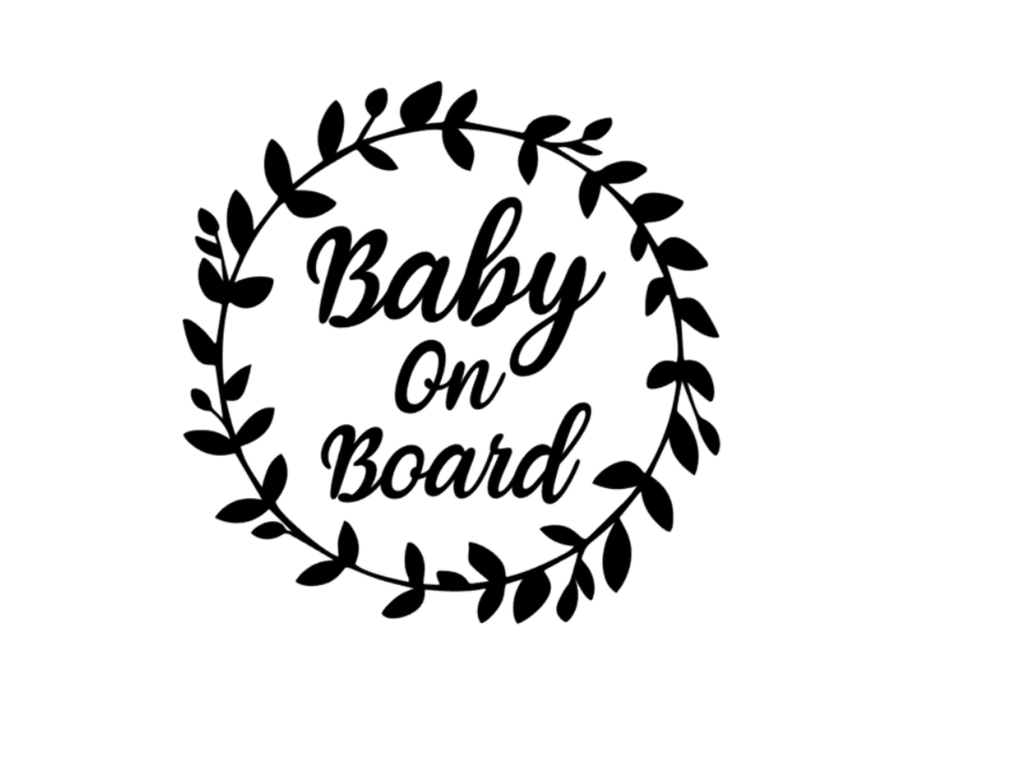 JDM Baby On Board Sticker - Waterproof Vinyl Decal JDM Baby On Board Sticker - Waterproof Vinyl Decal