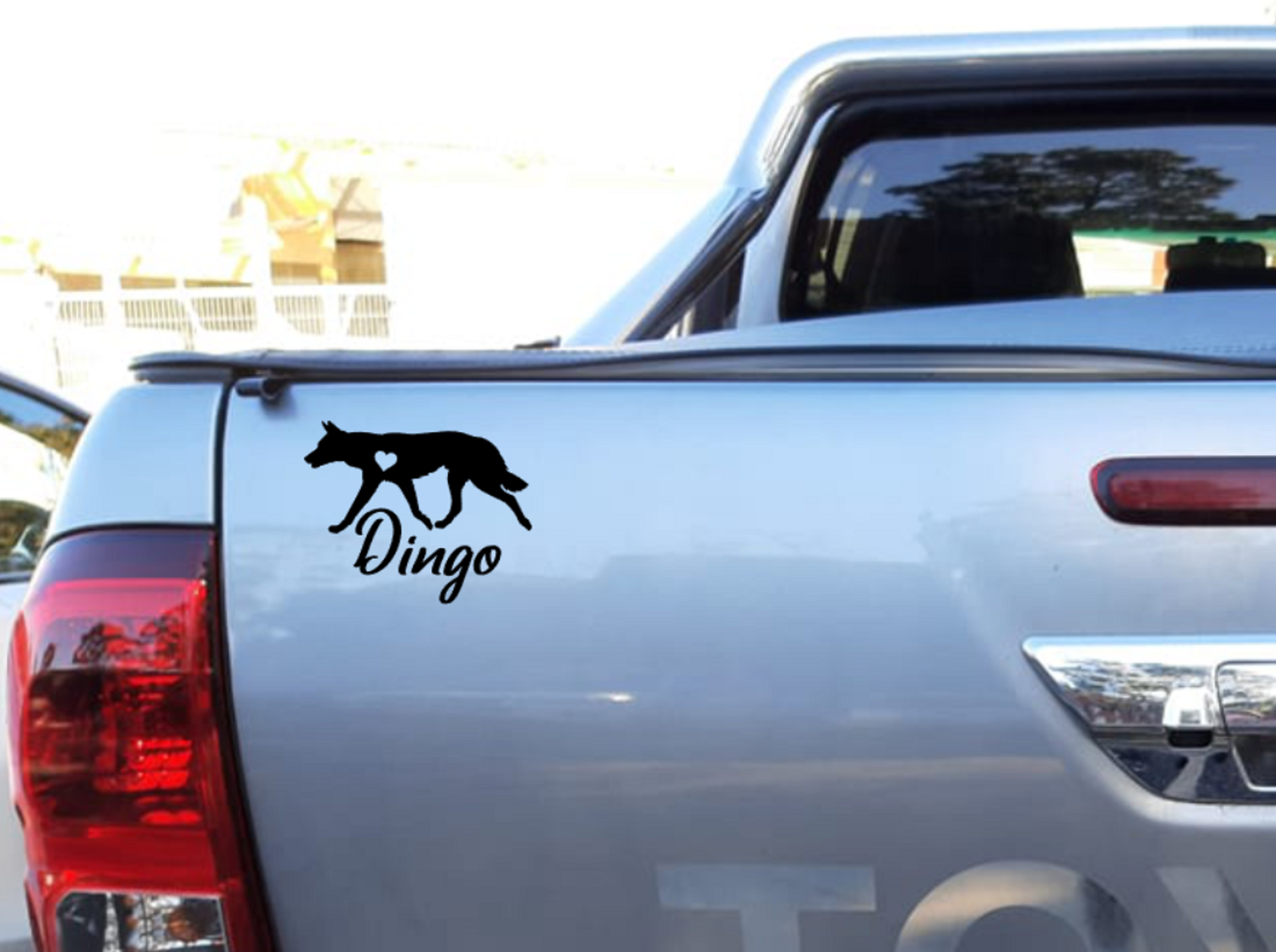 Dingo Car Decal - My Crafty Dog