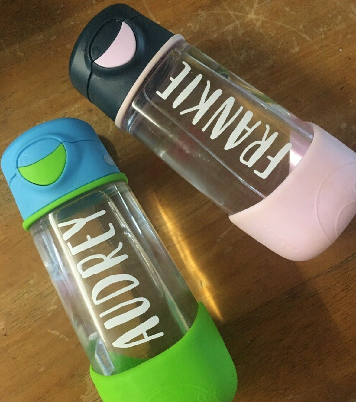 Single Name Decals, Personalized Stickers for Water Bottle, Gym, Sports, School, Bike etc - My Crafty Dog