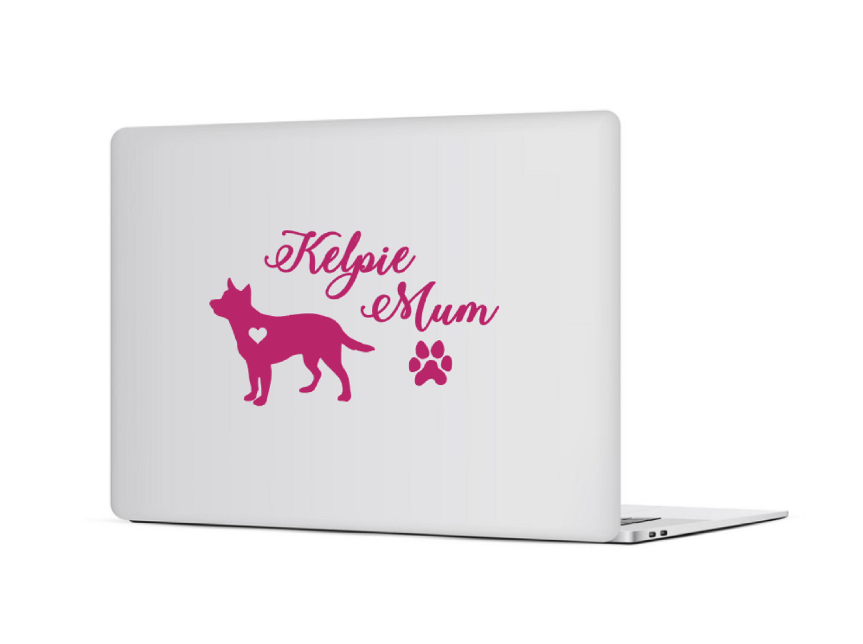 Kelpie Mum sticker. High quality kelpie Mum vinyl decal. Car decal 