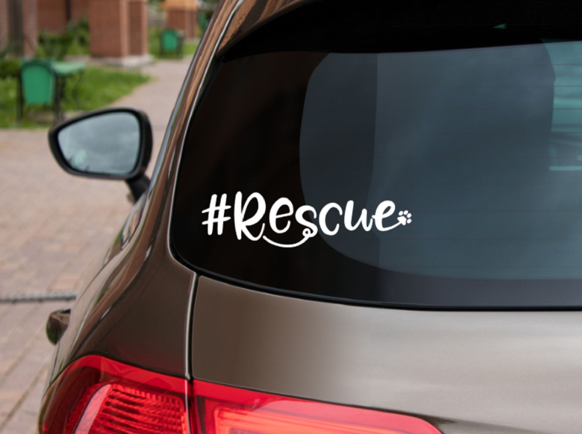 # Rescue car sticker