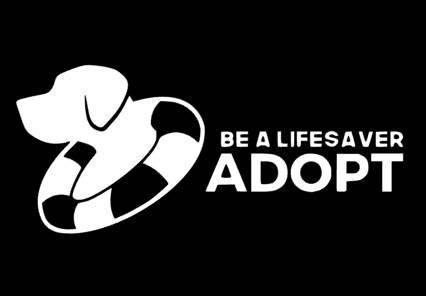 Be a Lifesaver Adopt Dog Sticker - My Crafty Dog